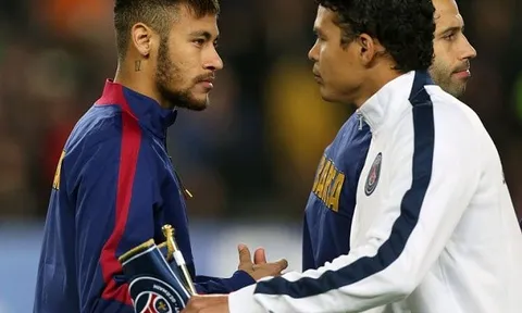 Thiago Silva khiến CĐV Barca lo lắng khi phát biểu về Neymar
