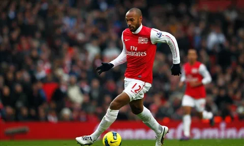 Thierry Henry khi còn tung hoành tại Arsenal