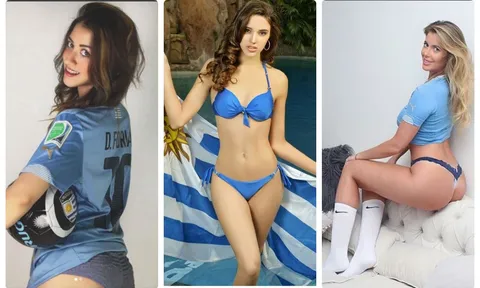 Thiêu đốt ánh nhìn với dàn kiều nữ bốc lửa cổ động Uruguay