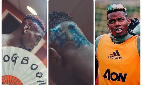 Thời trang tóc Paul Pogba: Ông hoàng 'nghiện' sắc màu