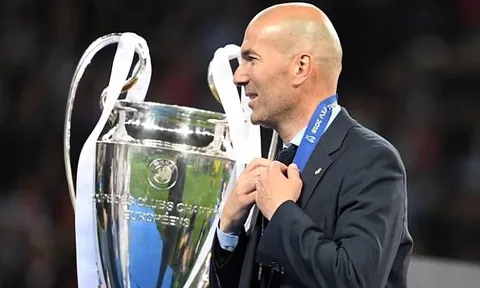 Thống kê sự nghiệp vĩ đại của Zinedine Zidane ở Real