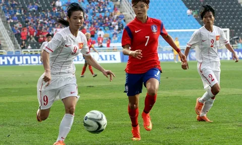Thua đậm Hàn Quốc, ĐT nữ Việt Nam trắng tay rời giải