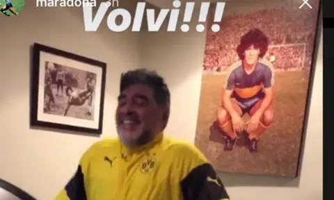 Tiết lộ bến đỗ mới của Maradona?