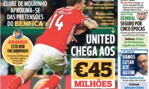 TIẾT LỘ thủ đoạn làm giá của Benfica với Man Utd