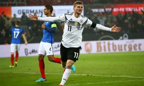 Timo Werner - "khẩu thần công" mới của tuyển Đức tại World Cup 2018