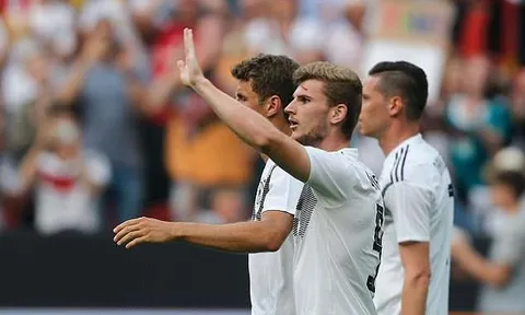 Timo Werner nổ súng, Cỗ xe tăng nhẹ nhàng vượt ải Saudi Arabia