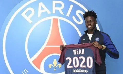 Timothy Weah - con trai của quả bóng vàng năm 1995, gia nhập PSG