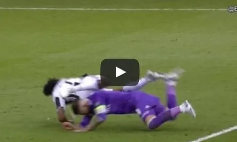 Tình huống dẫn đến thẻ đỏ vô duyên của Juan Cuadrado vs Real Madrid