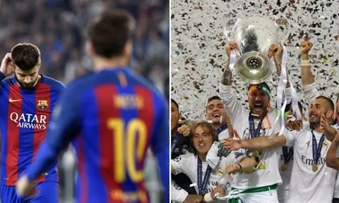 Tờ MARCA: Barcelona đang run rẩy trước sức mạnh của Real Madrid