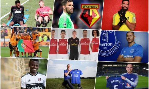 TỔNG HỢP: Danh sách chuyển nhượng mùa hè tại Premier League tính đến hiện tại