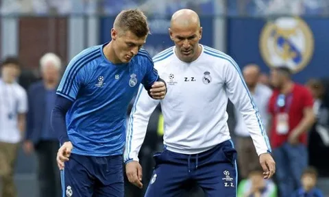 Toni Kroos chỉ ra bí quyết thành công của Zidane