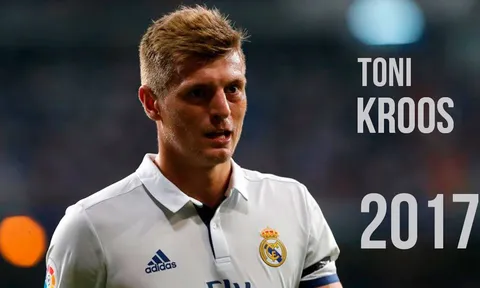 Toni Kroos chơi cực hay mùa giải 2016/17