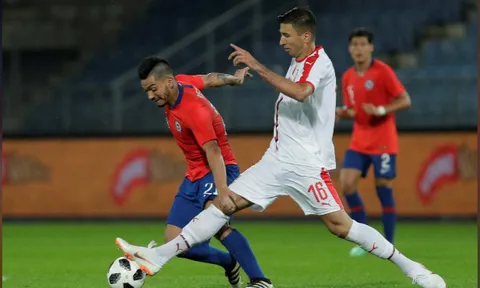 Giao hữu tiền World Cup 2018: Serbia 0-1 Chile - Ngựa ô vấp ngã