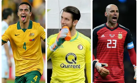 Top 10 'bô lão' được trọng dụng tại World Cup 2018