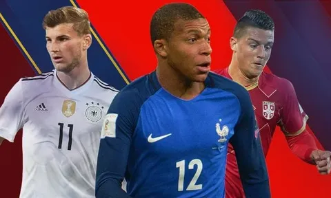 Top 10 cầu thủ hứa hẹn đột phá tại World Cup