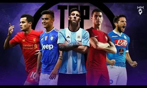 Top 10 cầu thủ sút xa tốt nhất 2017