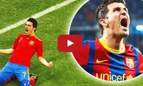 Top 15 siêu phẩm trong sự nghiệp David Villa