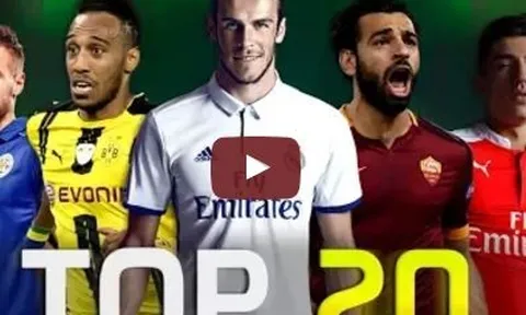 Top 20 'máy chạy' ở làng bóng đá thế giới hiện tại
