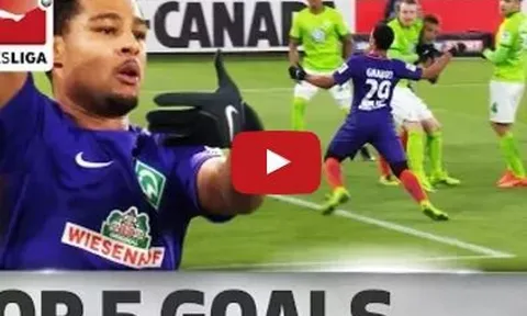 Top 5 bàn thắng siêu đẹp của Serge Gnabry
