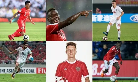 Top 6 cầu thủ tiềm năng sẽ gây 'siêu bão' tại World Cup