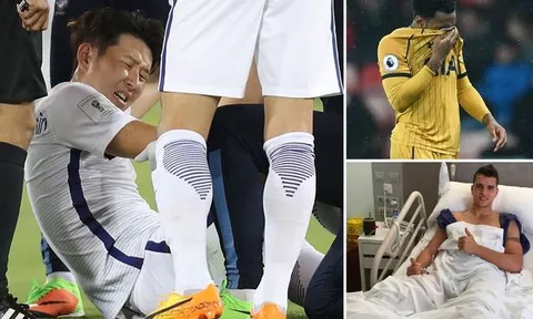 Tottenham tan hoang vì bão chấn thương
