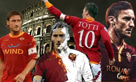 Totti và 10 cái nhất do CĐV bình chọn trong suốt sự nghiệp 25 năm