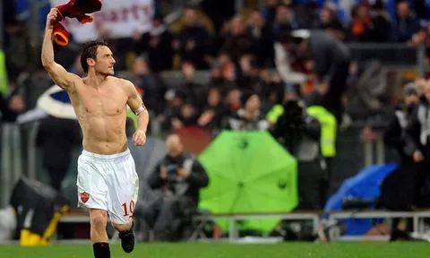 Totti và những cột mốc 'đỉnh' trong 25 năm sự nghiệp tại Roma