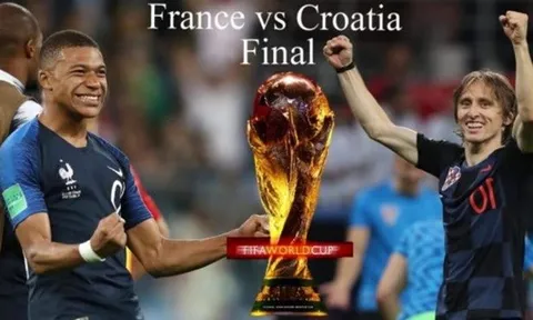 Chung kết World Cup 2018: Sự tương phản giữa Pháp và Croatia