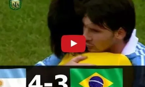 Trận cầu kinh điển: Argentina 4-3 Brazil (2012)