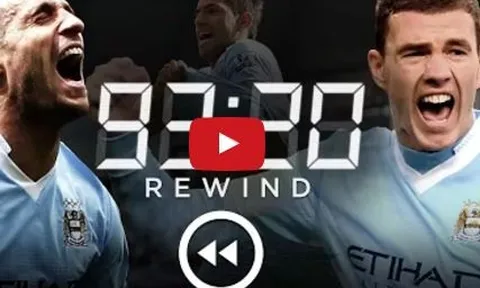 Trận cầu kinh điển: Man City 3-2 QPR: Aguero khiến Man United khóc hận