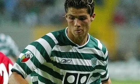 Trận ra mắt Sporting Lisbon của Ronaldo