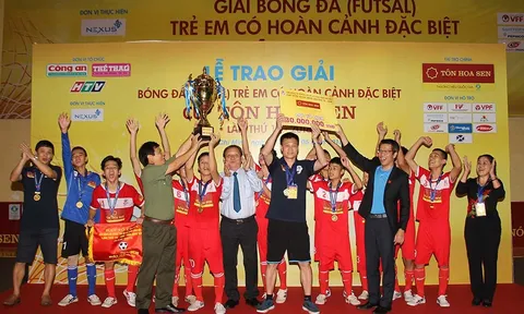 Giải trẻ em có hoàn cảnh đặc biệt 2018: Đánh bại chủ nhà TP.HCM, Hà Nội lên ngôi vô địch