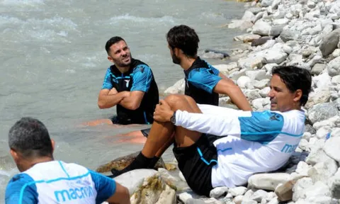 Trèo đèo, lội suối,... Lazio đã sẵn sàng cho mùa giải mới