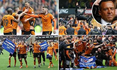 Trở lại Premier League sau 6 năm, Wolves mở hội ăn mừng