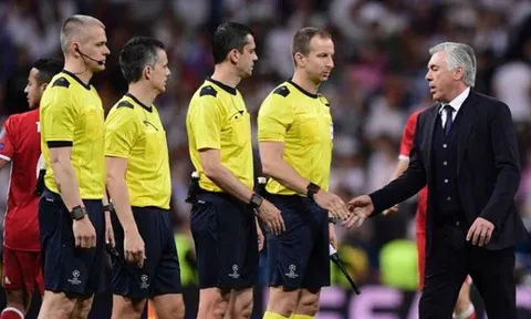 Trọng tài thiên vị Real Madrid, Ancelotti vẫn chưa nguôi giận