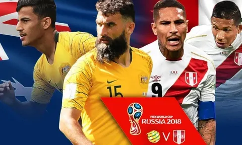TRỰC TIẾP Australia 0-2 Peru: Dấu chấm hết cho đại diện châu Á (Kết thúc)