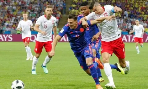 TRỰC TIẾP Ba Lan 0-3 Colombia: Cuadrado nổ súng (KẾT THÚC)