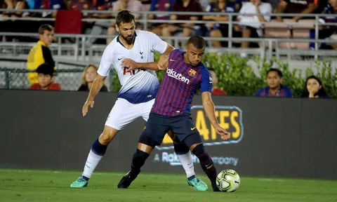 TRỰC TIẾP Barcelona 2-2 (PEN: 5-3) Tottenham Hotspur: Đôi công hấp dẫn (KẾT THÚC)