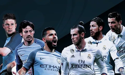 TRỰC TIẾP Man City 4-1 Real Madrid: Kết thúc