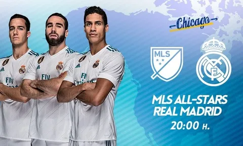 TRỰC TIẾP MLS All-Stars 1-1 Real Madrid: Tỷ số được quân bình (Kết thúc)