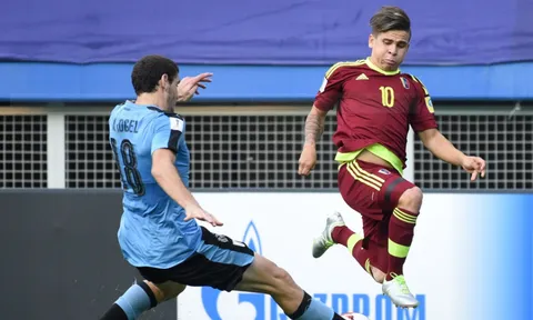 TRỰC TIẾP U20 Uruguay 1-1 (pen: 3-4) U20 Venezuela: Venezuela nghẹt thở đi tiếp (KT)