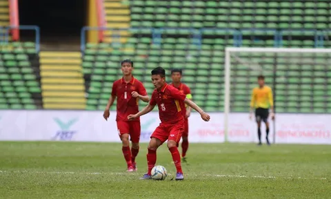 TRỰC TIẾP U22 Việt Nam 4-1 U22 Campuchia: U22 Việt Nam dính phạt đền (Hiệp 2)