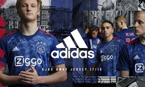 Trước chung kết với M.U, Ajax tung áo mới cực độc