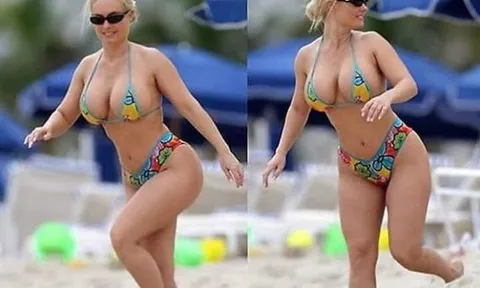 Sự thật về nữ Tổng thống Croatia mặc bikini ở Nga dịp World Cup