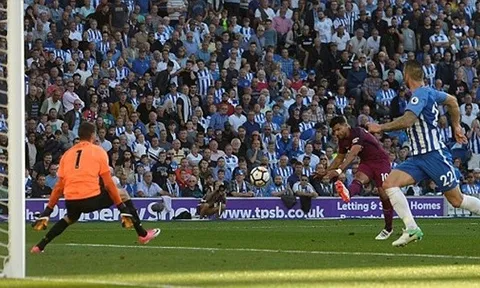 Tử thủ bất thành, Brighton đã tỏ đẳng cấp của Man City