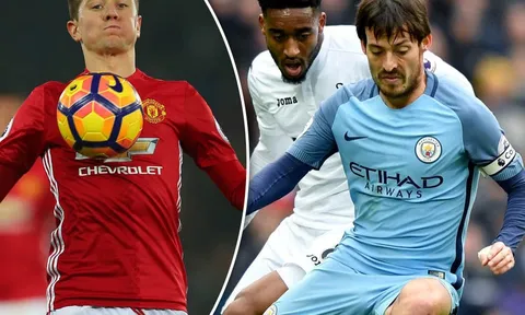Tỷ lệ chuyền bóng thành công của các đội bóng NHA mùa này (Phần 2): Thành Manchester so kè
