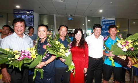 Bộ trưởng gửi thư chúc mừng chức vô địch của U15 Việt Nam