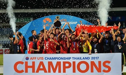 U15 Việt Nam: Giọt nước mắt ở Hòa Xuân và nụ cười trên đất Thái