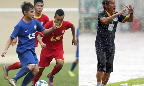Cha con ở Giải U17 quốc gia