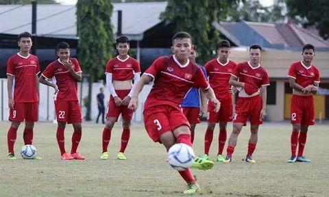 U19 Việt Nam luyện dứt điểm, quyết thắng đậm Lào